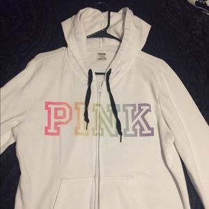 Victoria secret pink zip up